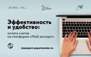 эффективность и удобство: оплата счетов на платформе «Мой экспорт» - фото - 1